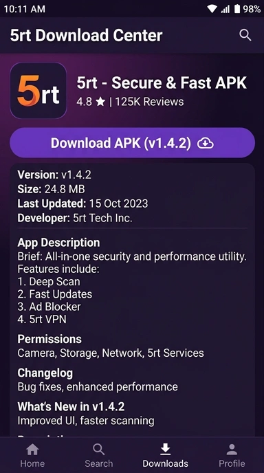 Panduan Lengkap Unduh dan Instal APK 5rt
