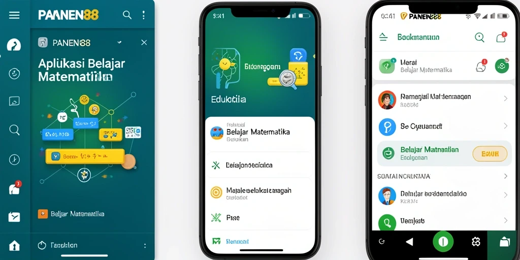 Antarmuka aplikasi PANEN88 yang menarik dan interaktif.